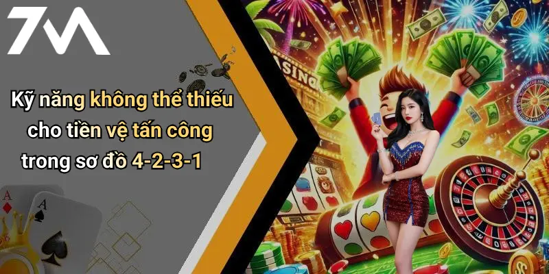 Kỹ năng không thể thiếu cho tiền vệ tấn công trong sơ đồ 4-2-3-1
