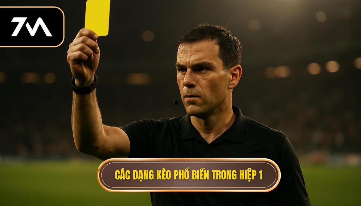 Nắm Bắt Các Dạng Kèo Phổ Biến Trong Hiệp 1