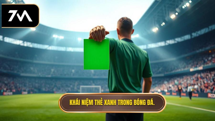 Khái niệm thẻ xanh trong bóng đá.