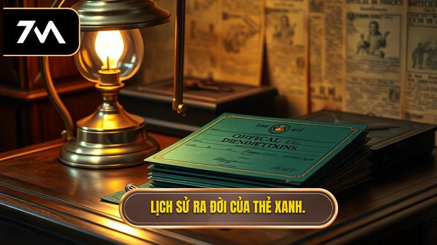 Lịch sử ra đời của thẻ xanh.
