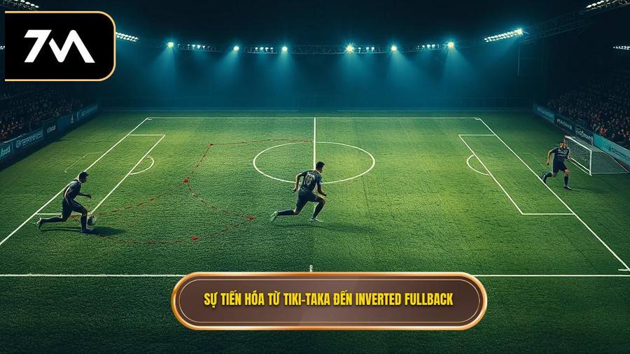 Sự tiến hóa từ Tiki-taka đến Inverted Fullback