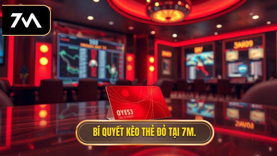 Bí quyết kèo thẻ đỏ tại 7M.