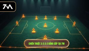 Chiến thuật bóng đá 3-2-3-2: Bí mật vận hành và cách tối ưu