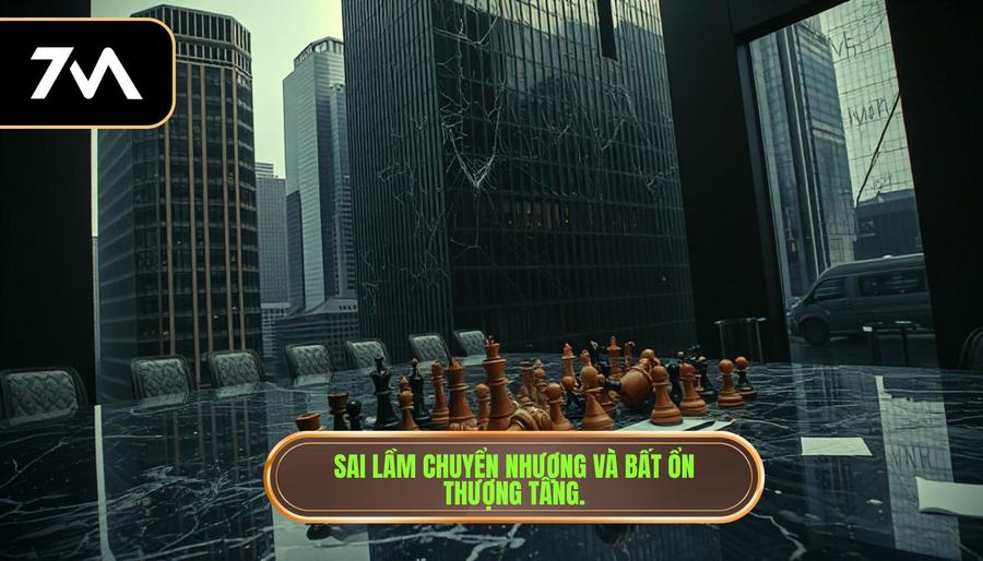 1. Sai lầm chuyển nhượng và bất ổn thượng tầng.