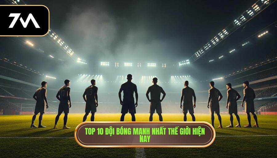 2. Top 10 đội bóng mạnh nhất thế giới hiện nay