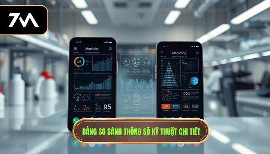 3. Bảng so sánh thông số kỹ thuật chi tiết