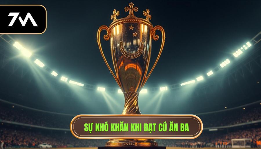 3. Sự khó khăn khi đạt Cú ăn ba